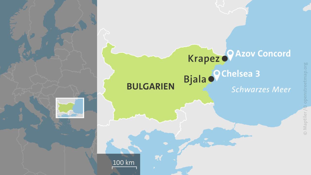 Frachter sinkt nach Drohnenangriff vor Bulgariens Küste – elf Seeleute vermisst