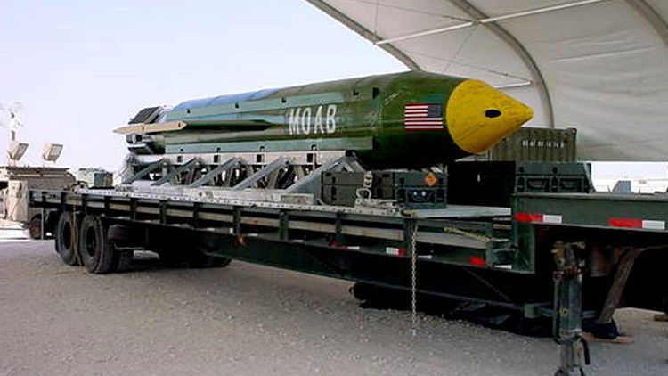 USA prüfen offenbar Einsatz der MOAB gegen iranische Energie- und Nuklearziele