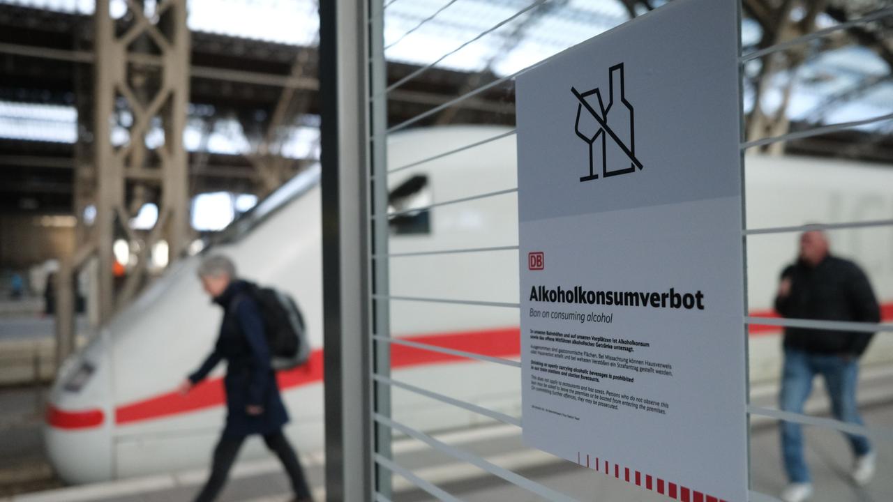 Alkoholverbot gilt ab sofort an rund 5.700 DB-Stationen