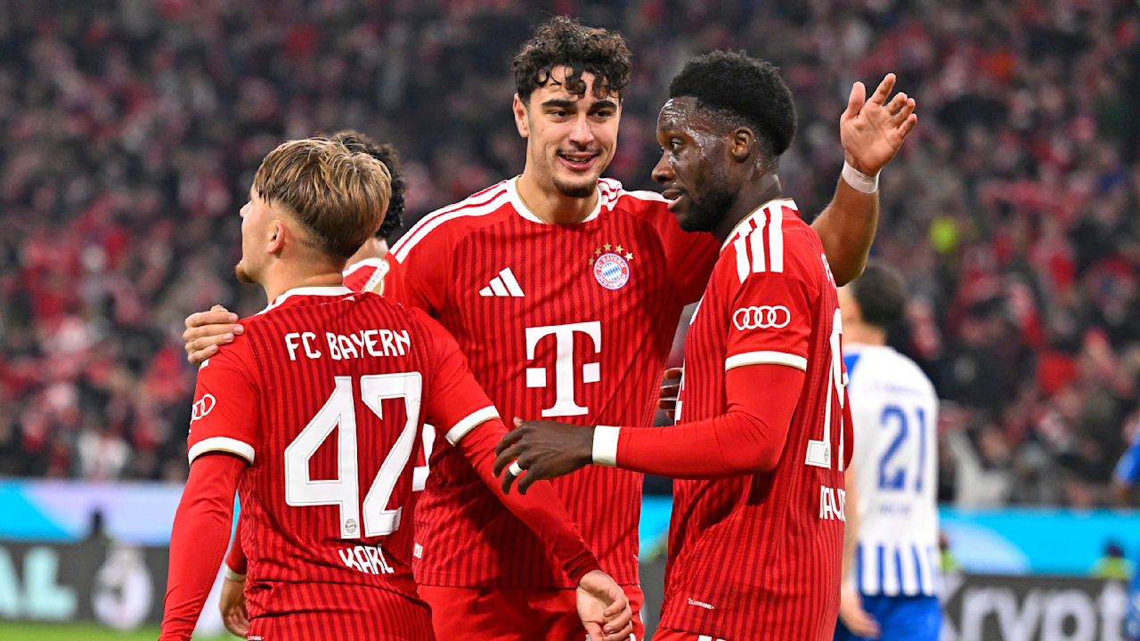 Bayern zieht ohne Kane mit 6:1 gegen Magdeburg ins Pokal-Achtelfinale ein
